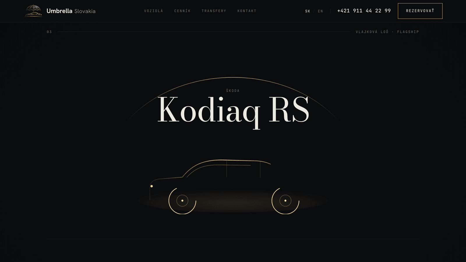Umbrella Slovakia s.r.o. – Vehicle rental – Flagship